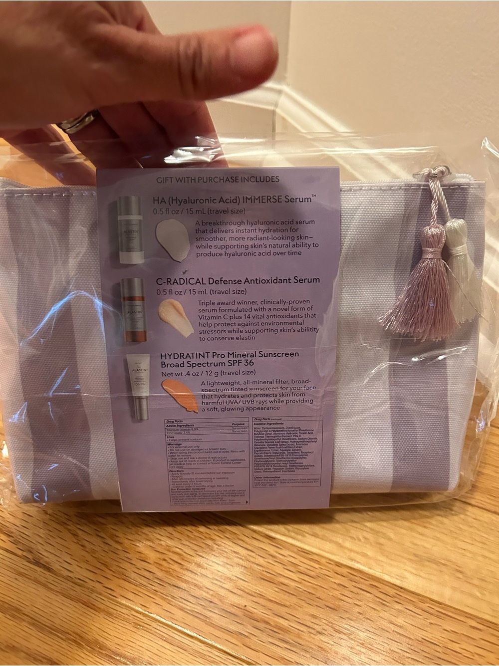 NWT ALASTIN gift set with three best selling skin care travel size products. - Picture 8 of 16
